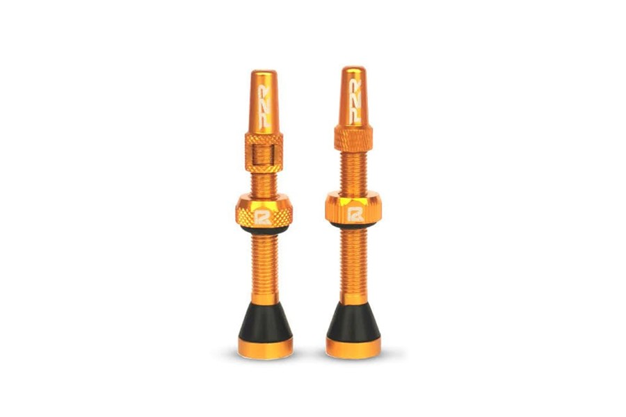 ΒΑΛΒΙΔΕΣ TUBELESS SET P2R TUBELESS VALVE FR-11C-AL - 46mm gold ΒΑΛΒΙΔΕΣ TUBELESS SET P2R TUBELESS VALVE FR-11C-AL - 46mm gold