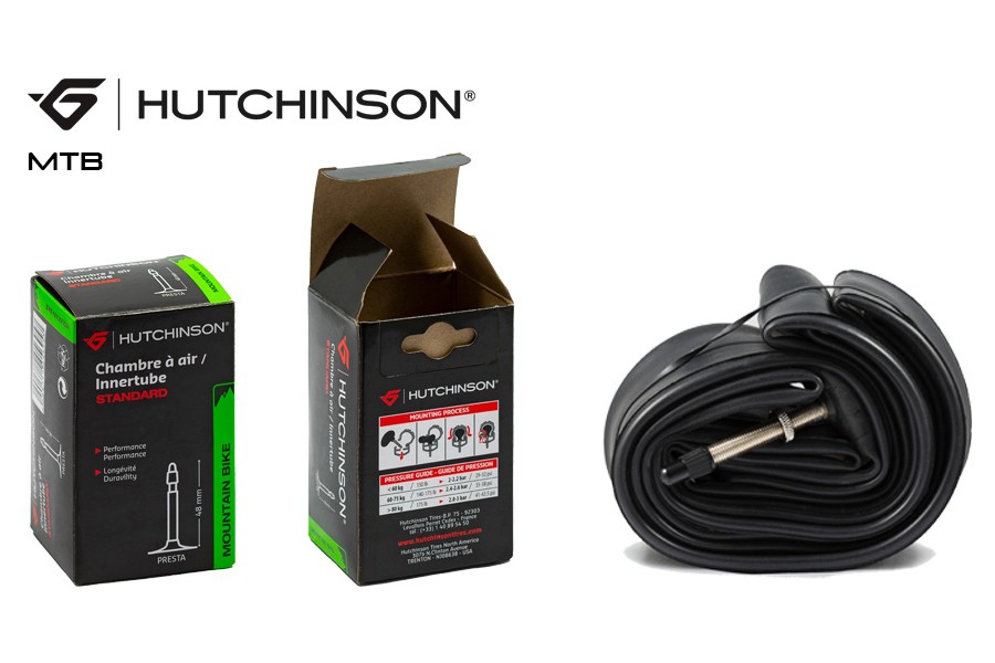 ΣΑΜΠΡΕΛΑ HUTCHINSON STANDARD 0.9mm - 26x1.70-2.35 F/V 48mm ΣΑΜΠΡΕΛΑ HUTCHINSON STANDARD 0.9mm - 26x1.70-2.35 F/V 48mm