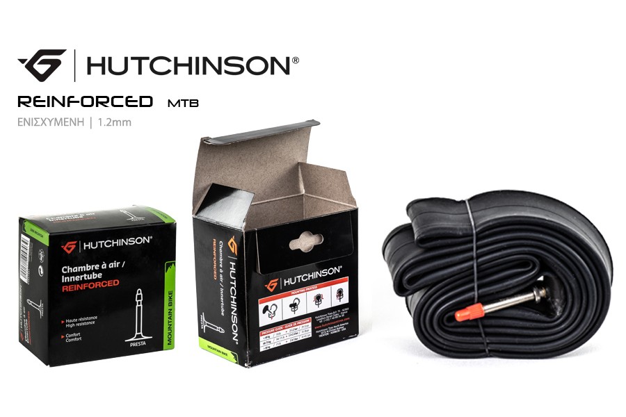 ΣΑΜΠΡΕΛΑ HUTCHINSON REINFORCED MTB ΕΝΙΣΧΥΜΕΝΗ 1.2mm - 27.5x1.70-2.35 F/V 48mm