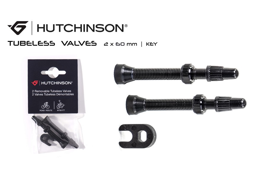 ΒΑΛΒΙΔΕΣ TUBELESS VALVES HUTCHINSON - 2 τεμ. 60mm και εργαλείο ΒΑΛΒΙΔΕΣ TUBELESS VALVES HUTCHINSON - 2 τεμ. 60mm και εργαλείο