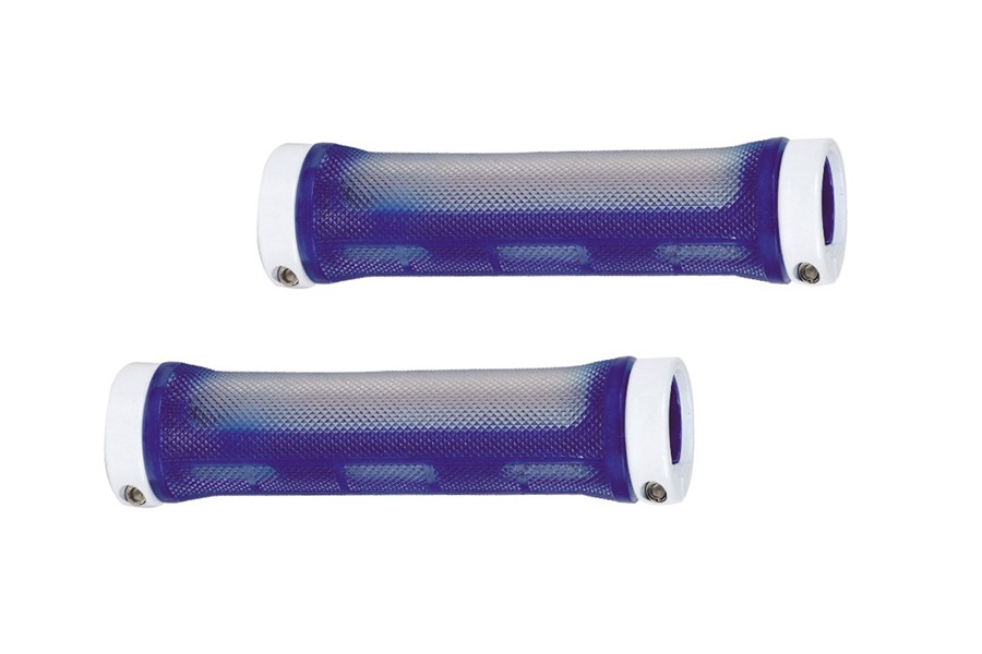 ΧΕΙΡΟΛΑΒΕΣ ΖΕΥΓΟΣ TKX TPR ΔΙΑΦΑΝΟ-ALU 130mm - HL-G309 blue-clear