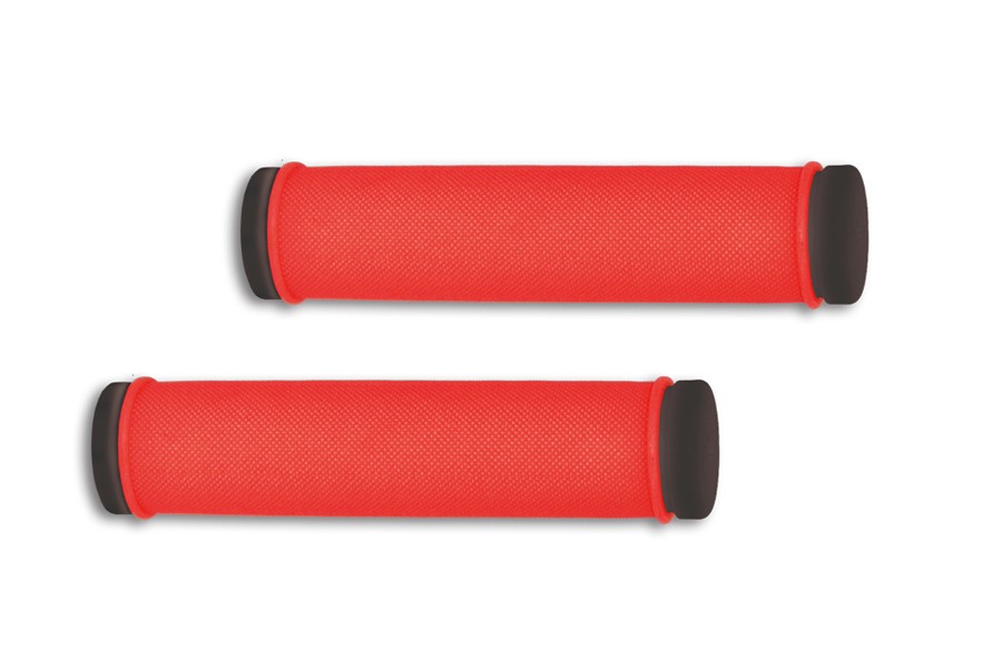ΧΕΙΡΟΛΑΒΕΣ ΖΕΥΓΟΣ TKX RUBBER 130mm - HL-G103 red