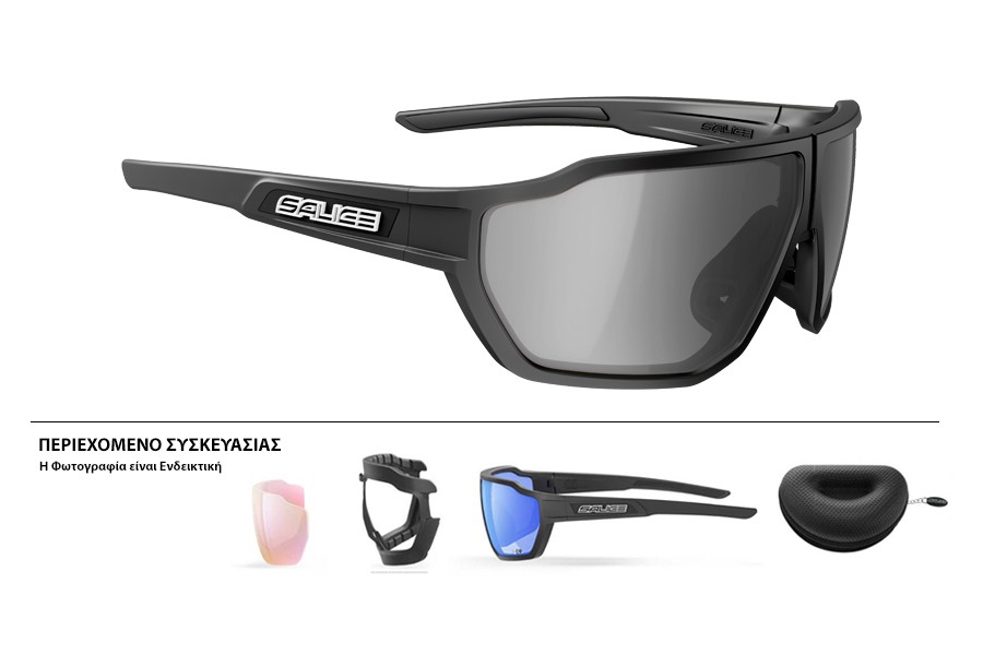 ΓΥΑΛΙΑ SALICE 024RW BLACK ΜΕ ΦΑΚΟΥΣ Rainbow black + ΔΩΡΟ Extra Φακοί + Winter Clip