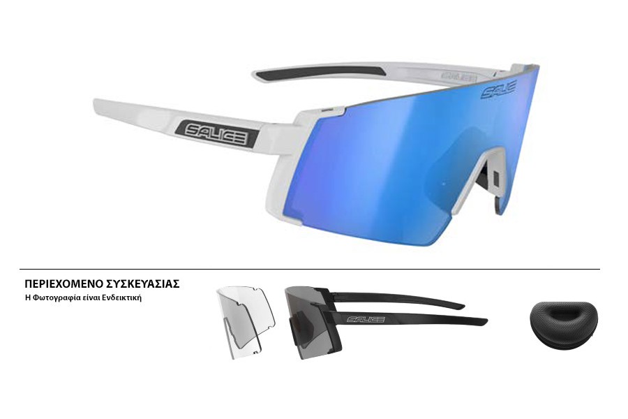 ΓΥΑΛΙΑ SALICE 027RW WHITE ΜΕ ΦΑΚΟΥΣ Rainbow blue + ΔΩΡΟ Extra Φακοί ΓΥΑΛΙΑ SALICE 027RW WHITE ΜΕ ΦΑΚΟΥΣ Rainbow blue + ΔΩΡΟ Extra Φακοί