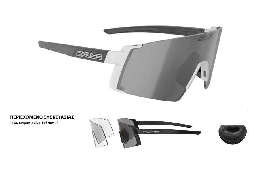 ΓΥΑΛΙΑ SALICE 027RW WHITE ΜΕ ΦΑΚΟΥΣ Rainbow black + ΔΩΡΟ Extra Φακοί ΓΥΑΛΙΑ SALICE 027RW WHITE ΜΕ ΦΑΚΟΥΣ Rainbow black + ΔΩΡΟ Extra Φακοί
