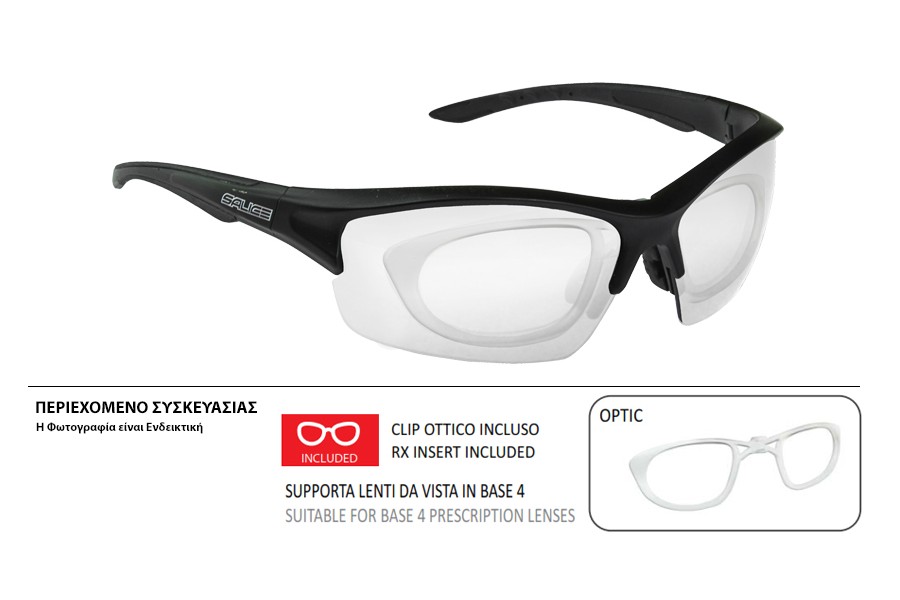 ΓΥΑΛΙΑ SALICE 838CRX BLACK ΜΕ ΦΑΚΟΥΣ Photocromic transparent cat.0-2