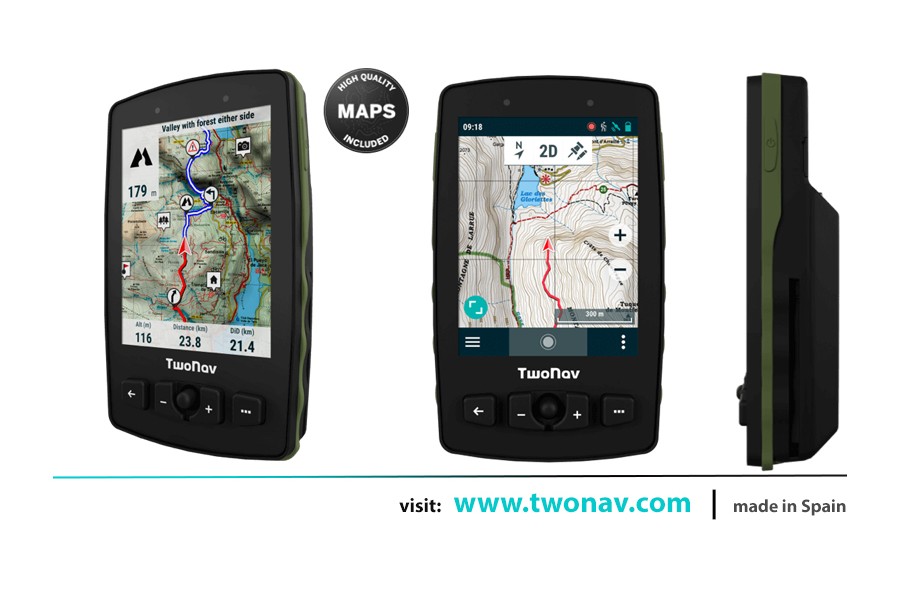 ΣΥΣΚΕΥΗ GPS TWONAV AVENTURA 2 PLUS 3.7